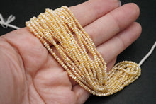 Load image into Gallery viewer, (1/4, half-strand, 1-strand) Akoya pearls from Ise-Shima, horn, poppy, untoned, natural gray