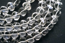 画像をギャラリービューアに読み込む, (10pcs/1連)宝石質 ロック・クリスタル ツイステッドロンデル スクリューロンデル
