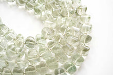 画像をギャラリービューアに読み込む, (10pcs/1連)宝石質 グリーンアメシスト ツイステッドロンデル スクリューロンデル
