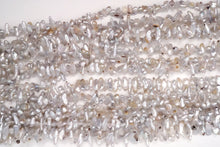 画像をギャラリービューアに読み込む, (短い/長い)あこや 真珠 40cm ほんのりグレー ケシ パール