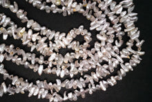 Load image into Gallery viewer, (54-65 grains per row) Iseshima Akoya Pearl Baby Pearl Baroque White Pink