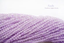 Load image into Gallery viewer, スコロライト ラベンダークォーツ ラウンドカット 2-2.3mm 32cm