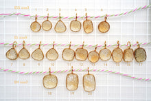 画像をギャラリービューアに読み込む, (No.1-20)宝石質 シトリン Silver925 K18GP フラワーカービング