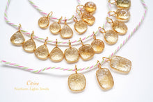 画像をギャラリービューアに読み込む, (No.1-20)宝石質 シトリン Silver925 K18GP フラワーカービング