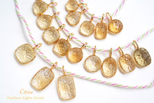 画像をギャラリービューアに読み込む, (No.1-20)宝石質 シトリン Silver925 K18GP フラワーカービング