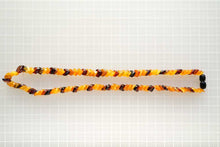 Load image into Gallery viewer, (1連)バルティックアンバー ネックレス 44cm スライス ロゼンジ ひし形