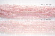 Load image into Gallery viewer, (Half Strand/1 Strand) Fine Morganite Pink Aquamarine Large Button Cut 3-6mm