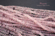 Load image into Gallery viewer, (Half Strand/1 Strand) Fine Morganite Pink Aquamarine Large Button Cut 3-6mm