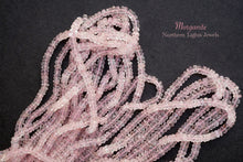 Load image into Gallery viewer, (Half Strand/1 Strand) Fine Morganite Pink Aquamarine Large Button Cut 3-6mm