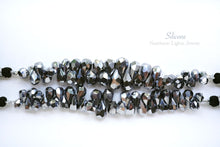 Load image into Gallery viewer, (10 grains) High quality light color smoky quartz jasmine carving