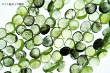 Load image into Gallery viewer, 【S/Mサイズ】(10pc/半連/1連)ルドウィジャイト イン ペリドット スムースマロン