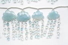 Load image into Gallery viewer, (4/6/10 grains) high quality rock crystal lozenge back carving beads rhombus