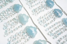 Load image into Gallery viewer, (4/6/10 grains) high quality rock crystal lozenge back carving beads rhombus