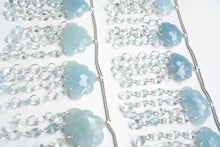 Load image into Gallery viewer, (4/6/10 grains) high quality rock crystal lozenge back carving beads rhombus