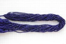 画像をギャラリービューアに読み込む, 上質 ラピスラズリ カット入り丸玉 2.4mm