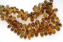 Load image into Gallery viewer, 宝石質 ハニークォーツ ロングドロップ