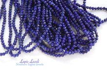 画像をギャラリービューアに読み込む, 上質 ラピスラズリ カット入り丸玉 2.4mm