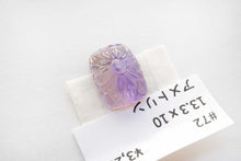 画像をギャラリービューアに読み込む, (#65-76)宝石質 ジェムストーン 上部片穴 カービング カボション ルース