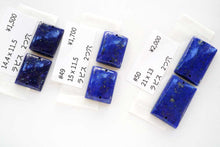 画像をギャラリービューアに読み込む, (#37-50) ラピスラズリ 穴あき カボション