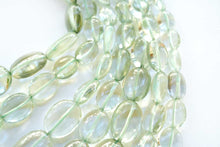 画像をギャラリービューアに読み込む, 宝石質 グリーンアメシスト 20cm スムースオーバル