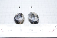 画像をギャラリービューアに読み込む, 6/20(粒売り)【模様はっきり】デンドライトアゲート カボション 上部穴あき