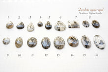 画像をギャラリービューアに読み込む, 7/28 特価!(粒売り) デンドライトアゲート カボション 上部穴あき