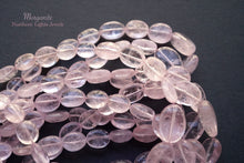 画像をギャラリービューアに読み込む, (1連サイズグラデーション)高品質モルガナイト ピンクアクアマリン スムースオーバル