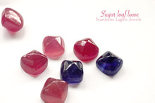 Load image into Gallery viewer, (Grain) Glass Filled Ruby/Sapphire Sugar Loaf Loose