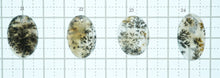 画像をギャラリービューアに読み込む, 8/25(粒売り)【模様はっきり】(オーバル)デンドライトアゲート カボション 上部穴あき
