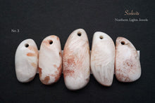 Load image into Gallery viewer, (No.1-12) Large Scolesite Cabochon Beads Fancy Shape Mix