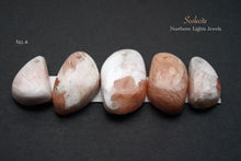 Load image into Gallery viewer, (No.1-12) Large Scolesite Cabochon Beads Fancy Shape Mix