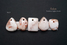 Load image into Gallery viewer, (No.1-12) Large Scolesite Cabochon Beads Fancy Shape Mix