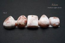 Load image into Gallery viewer, (No.1-12) Large Scolesite Cabochon Beads Fancy Shape Mix