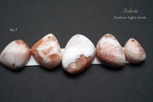 Load image into Gallery viewer, (No.1-12) Large Scolesite Cabochon Beads Fancy Shape Mix