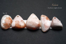 Load image into Gallery viewer, (No.1-12) Large Scolesite Cabochon Beads Fancy Shape Mix