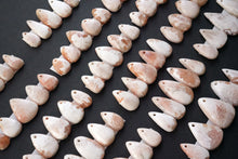 画像をギャラリービューアに読み込む, (a-p)大粒スコレサイト カボションビーズ ペアシェイプ