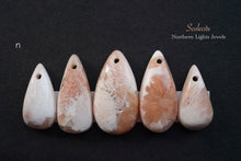 画像をギャラリービューアに読み込む, (a-p)大粒スコレサイト カボションビーズ ペアシェイプ
