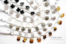 Load image into Gallery viewer, (2/10) High quality Dalmatian jasper cat face carving beads