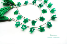 画像をギャラリービューアに読み込む, (2/10粒)高品質 グリーンオニキス スターカット