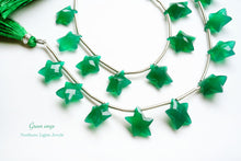 画像をギャラリービューアに読み込む, (2/10粒)高品質 グリーンオニキス スターカット