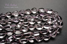 Load image into Gallery viewer, (half row/1 row) pink amethyst smooth nugget tumble
