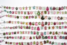 Load image into Gallery viewer, (No.1-11) Fine Multicolor Tourmaline Rough Drop