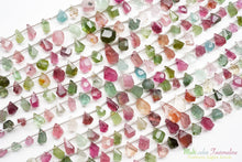 Load image into Gallery viewer, (No.1-11) Fine Multicolor Tourmaline Rough Drop