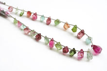 Load image into Gallery viewer, (No.1-11) Fine Multicolor Tourmaline Rough Drop