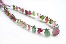Load image into Gallery viewer, (No.1-11) Fine Multicolor Tourmaline Rough Drop