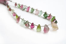 Load image into Gallery viewer, (No.1-11) Fine Multicolor Tourmaline Rough Drop