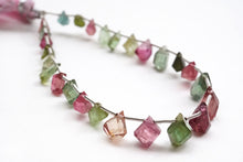 Load image into Gallery viewer, (No.1-11) Fine Multicolor Tourmaline Rough Drop