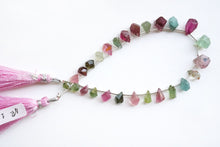 Load image into Gallery viewer, (No.1-11) Fine Multicolor Tourmaline Rough Drop