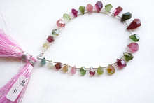 Load image into Gallery viewer, (No.1-11) Fine Multicolor Tourmaline Rough Drop