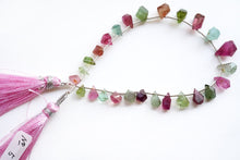 Load image into Gallery viewer, (No.1-11) Fine Multicolor Tourmaline Rough Drop